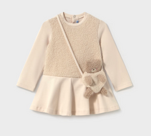 Load image into Gallery viewer, MAYORAL DRESS WITH A TEDDY BEAR BAG                           NEW ARRIVALS