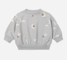 Load image into Gallery viewer, QUINCY MAE SWEATSHIRT SET SKY FRIENDS