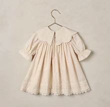 Load image into Gallery viewer, NORALEE MABEL EMBROIDERED DRESS | NATURAL