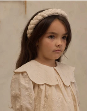 Load image into Gallery viewer, NORALEE MABEL EMBROIDERED DRESS | NATURAL