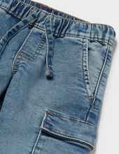 Load image into Gallery viewer, MYRL BABY SOFT DENIM CARGO PANTS