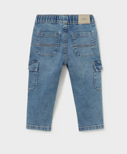Load image into Gallery viewer, MYRL BABY SOFT DENIM CARGO PANTS
