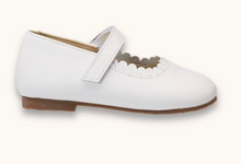 Load image into Gallery viewer, ELEPHANTITO | TODDLER ARIA BALLET FLAT LEATHER SHOES / WHITE