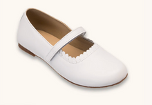 Load image into Gallery viewer, ELEPHANTITO  ARIA BALLET FLAT | WHITE LEATHER