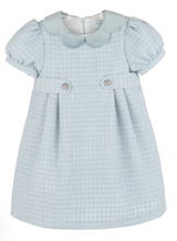 Load image into Gallery viewer, LULI &amp; ME CHANEL DRESS | BLUE | BABY &amp; TODDLER
