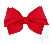 Load image into Gallery viewer, WEE ONES SMALL PLEATED GROSGRAIN BOW PINK &amp; MORE COLORS
