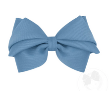 Load image into Gallery viewer, WEE ONES SMALL PLEATED GROSGRAIN BOW PINK &amp; MORE COLORS