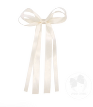 Load image into Gallery viewer, WEE ONES MINI SATIN DOUBLE LOOP STREAMER BOW