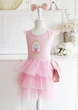 Load image into Gallery viewer, CLARIS THE CHICEST MOUSE IN PARIS FASHION TULLE DRESS IN PINK