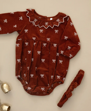 Load image into Gallery viewer, RYLEE + CRU BABY BOY HEADBAND RUBY