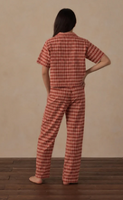 Load image into Gallery viewer, RYLEE + CRU TEEN WOVEN PAJAMA RUBY PLAID