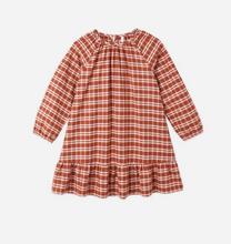 Load image into Gallery viewer, RYLEE + CRU HOLLY NIGHTGOWN RUBY PLAID