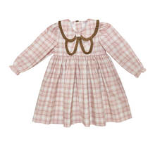 Load image into Gallery viewer, ZUCCINI KIDS OAKWOOD PLAID KELSIE DRESS