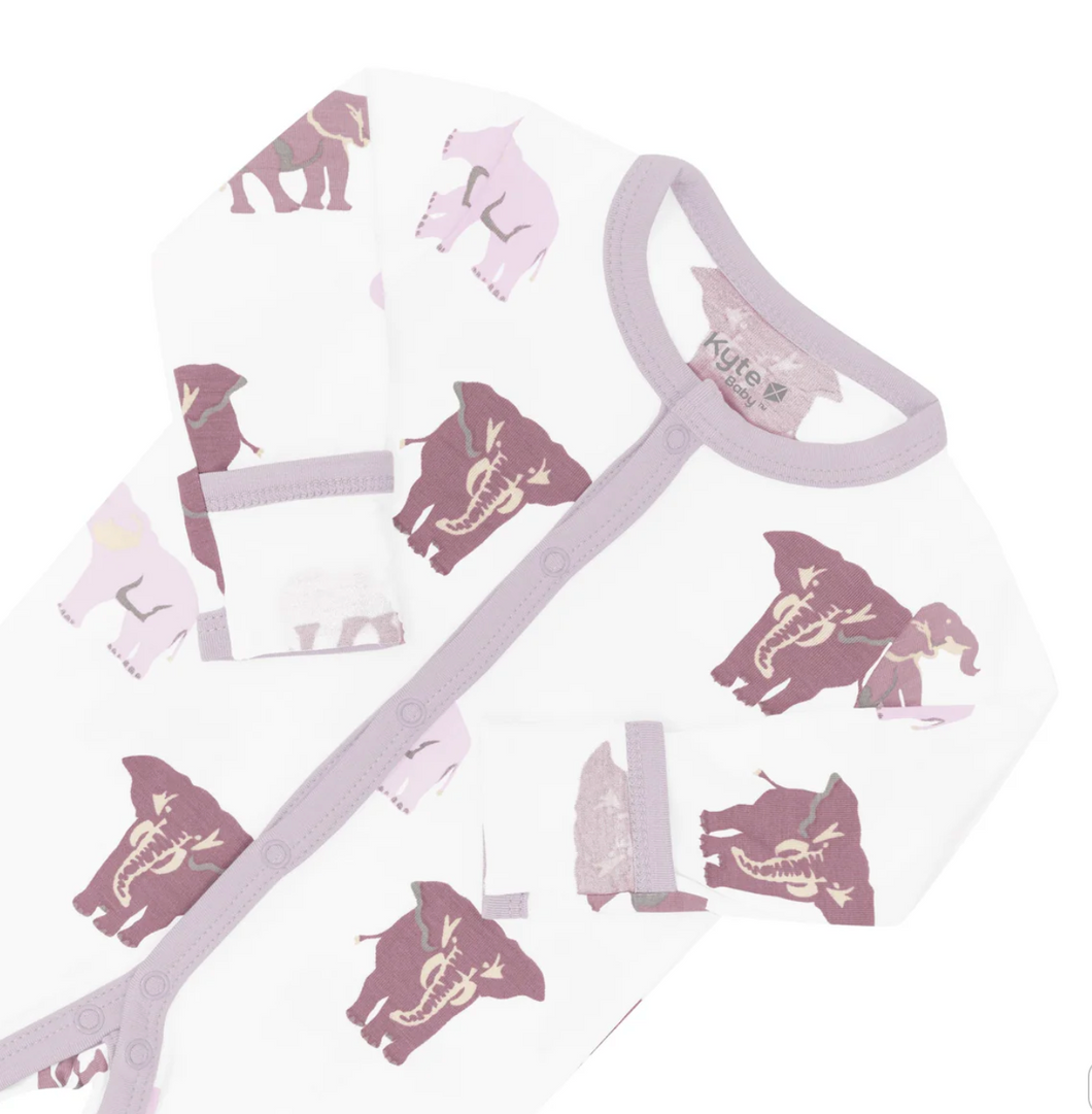 SNAP ROMPER IN ELEPHANT | KYTE BABY