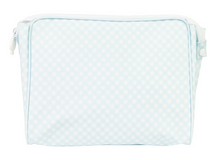 Load image into Gallery viewer, APPLE OF MY ISLA THE GO BAG BLUE GINGHAM | MORE COLORS