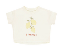 Load image into Gallery viewer, RYLEE &amp; CRU BOXY TEE LIMONE 🍋