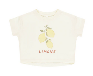 RYLEE & CRU BOXY TEE LIMONE 🍋