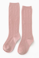 Load image into Gallery viewer, LITTLE STOCKING BLUSH KNEE HIGH SOCKS