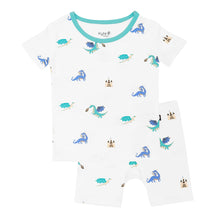 Load image into Gallery viewer, SHORT SLEEVE PAJAMAS IN DRAGON | KYTE BABY