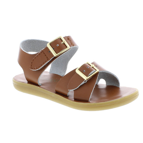 FOOTMATES TIDE TAN SANDALS