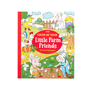COLOR-IN' BOOK LITTLE FARM FRIENDS