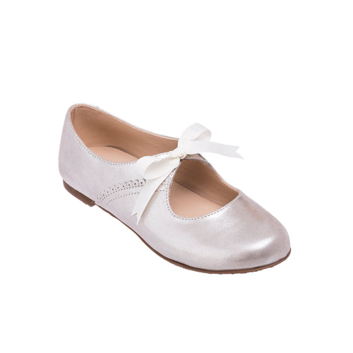 ELEPHANTITO SABRINA LEATHER SHOES | TALC | WHITE