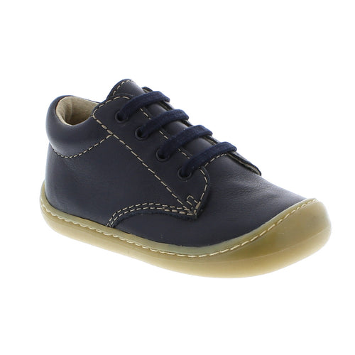 FOOTMATES REAGAN NAVY NAPPA SHOES