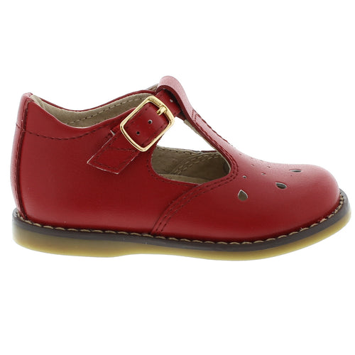FOOTMATES HARPER APPLE RED SHOES