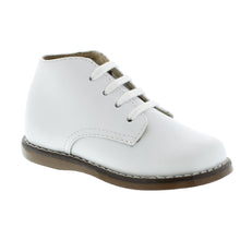Load image into Gallery viewer, TODD BOOTIES IN WHITE,| ALSO IN BROWN AND NAVY COLORS | FOOTMATES