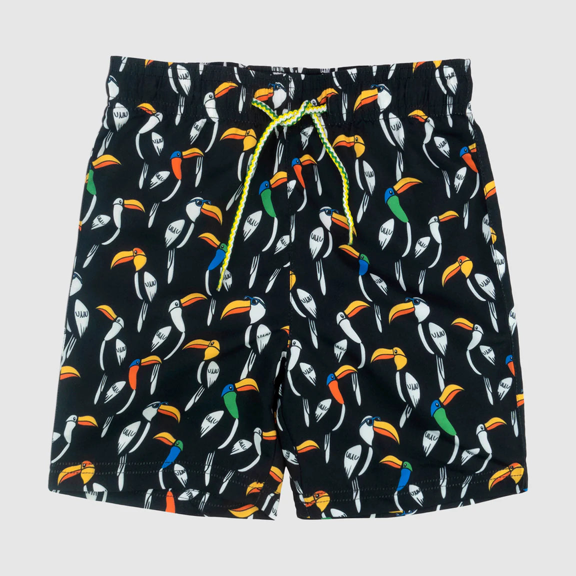 Toucan swim trunks top