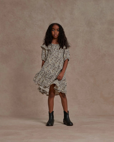 GIRLS WILLOW DRESS | AUTUMN FLORAL | RYLEE & CRU ON SALE