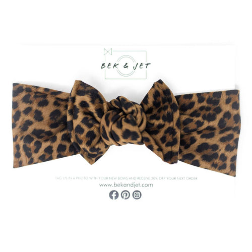 LEOPARD PRINT HEADWRAP