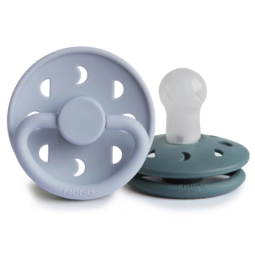 FRIGG MOON SILICON PACIFIER 2 PACK