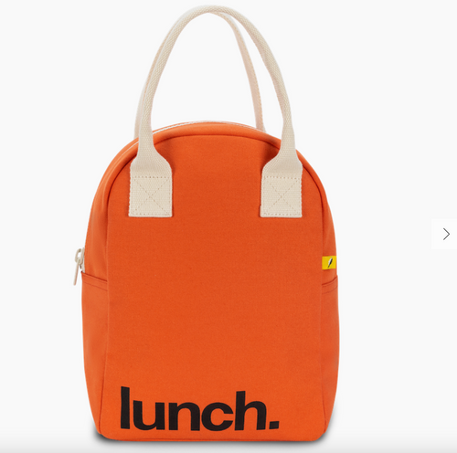 FLUF - ZIPPER LUNCH BAG - POPPY                        SALE