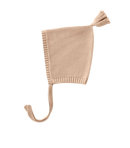 KNIT PIXIE BONNET | BLUSH | QUINCY MAE