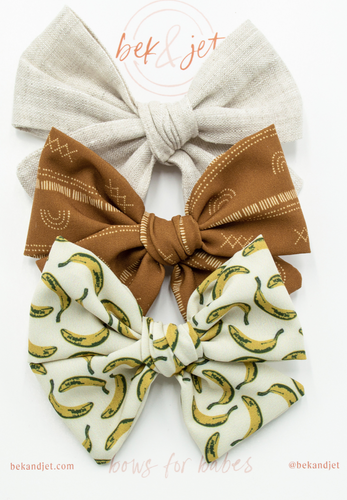 BANANA BUNDLE MIDI BOWS