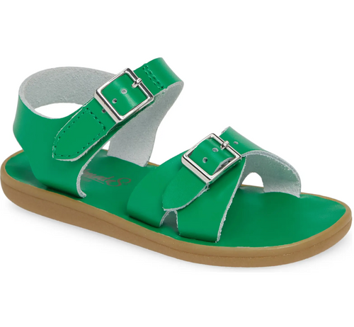 TIDE KELLY GREEN SANDALS | FOOTMATES