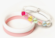 Load image into Gallery viewer, SPR23 Colorful Easter Eggs Bangles (Set of 3)