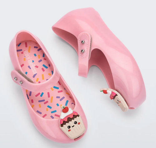 MINI MELISSA ULTRA GIRL CANDY IN GLITTER PINK
