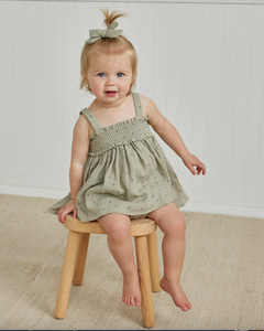 MAE SMOCKED TOP & BLOOMER SET | DOTTY | QUINCY MAE
