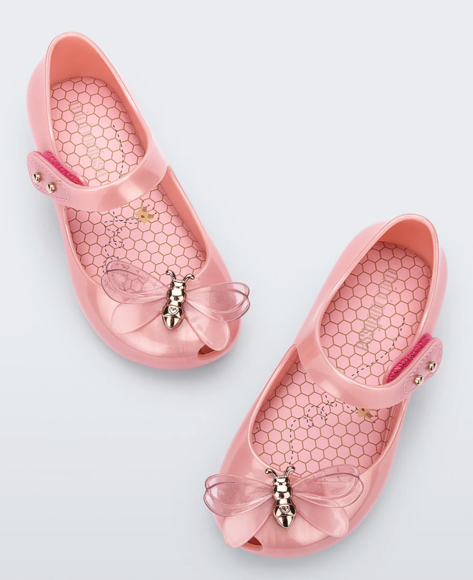 MINI MELISSA ULTRAGIRL BUGS IN PEARLY PINK