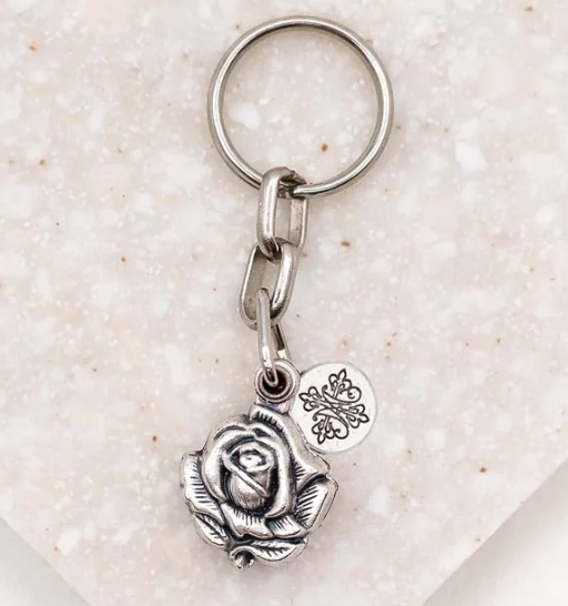 MOTHER MARY ROSE KEY  RING