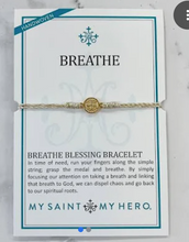 Load image into Gallery viewer, BREATHE BLESSING BRACELET | MY SAINT MY HERO