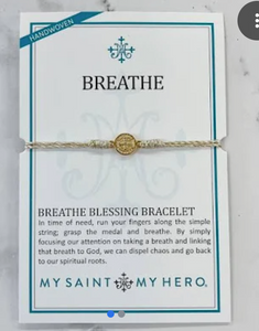 BREATHE BLESSING BRACELET | MY SAINT MY HERO