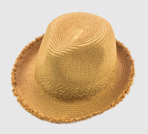 APPAMAN BEACH VIBES FEDORA | TOBACCO