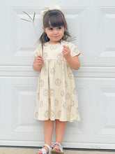 Load image into Gallery viewer, QUINCY MAE SHORT SLEEVE LIONS DRESS