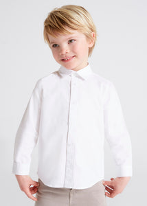 ECOFRIENDS LONG SLEEVE SHIRT | WHITE BY MAYORAL