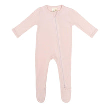 Load image into Gallery viewer, KYTE BABY ZIPPERED FOOTIE IN BLUSH