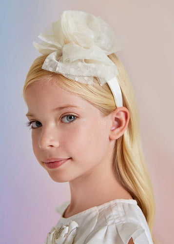 FLOWER TULLE HEADBAND