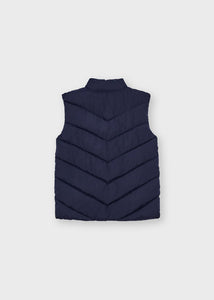 MAYORAL BOY QUILTED VEST IN NAVY